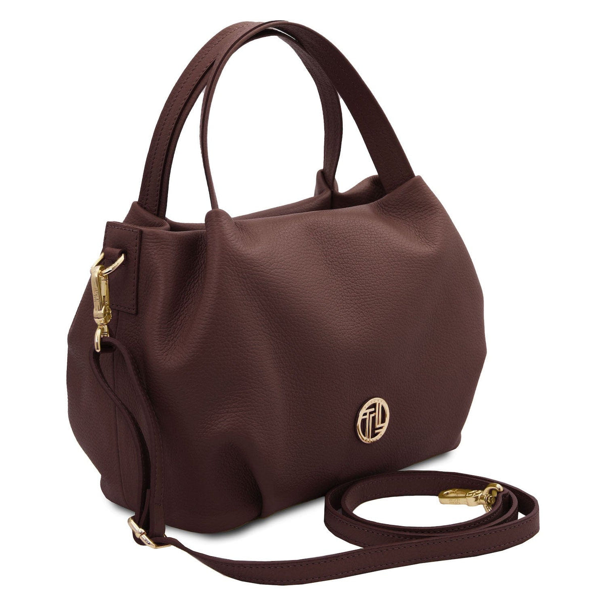 Leather handbags Nora - Soft leather handbag | TL142372 San Rocco Italia