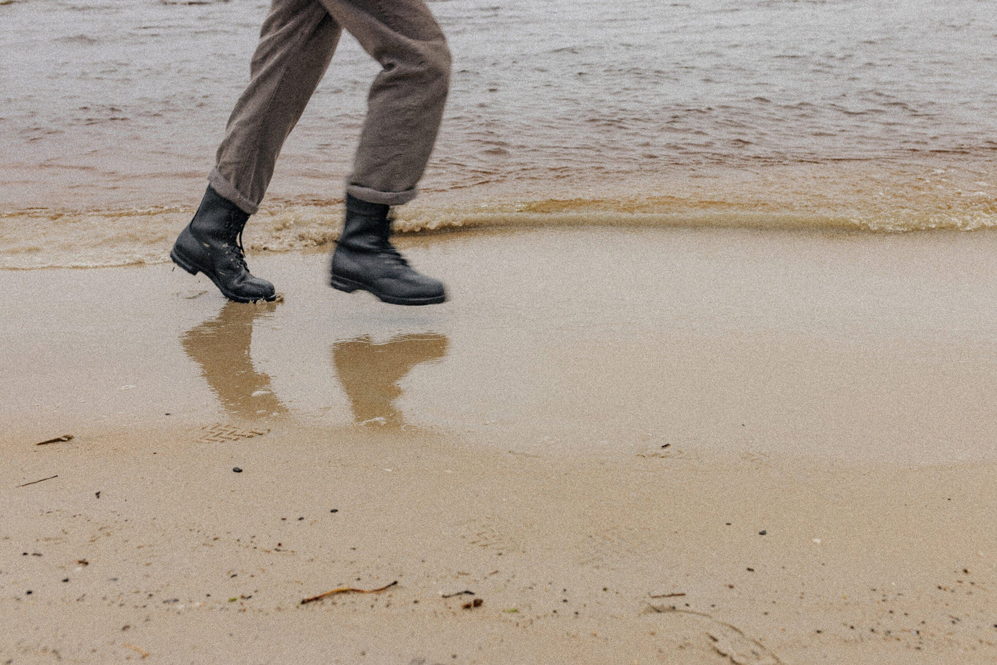 Boots Norwegian M77 Black Combat Boots San Rocco Italia