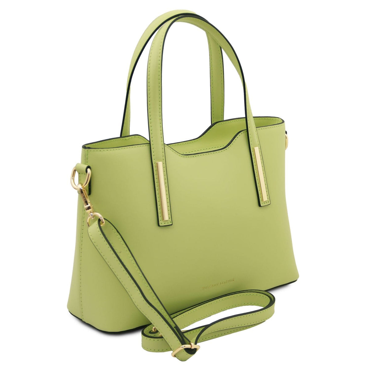 Olimpia - Italian leather tote - Medium size