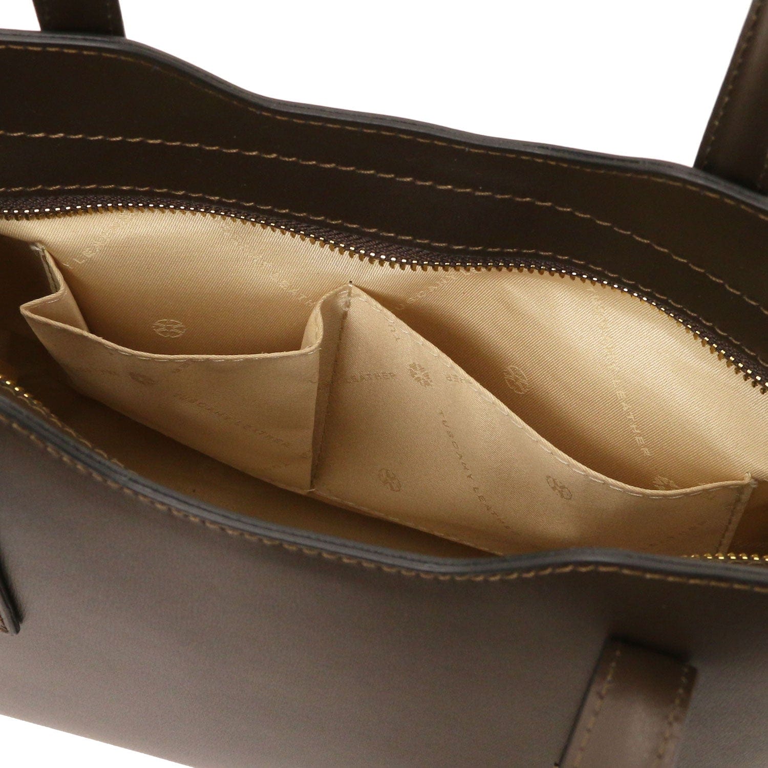 Leather handbags Olimpia - Italian leather tote - Small size | TL141521 San Rocco Italia