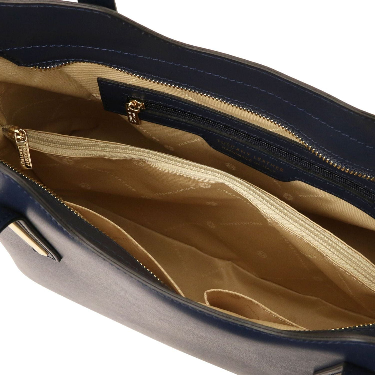Leder-Schultertaschen Olimpia - Tote-Bag aus italienischem Leder | TL141412 San Rocco Italia