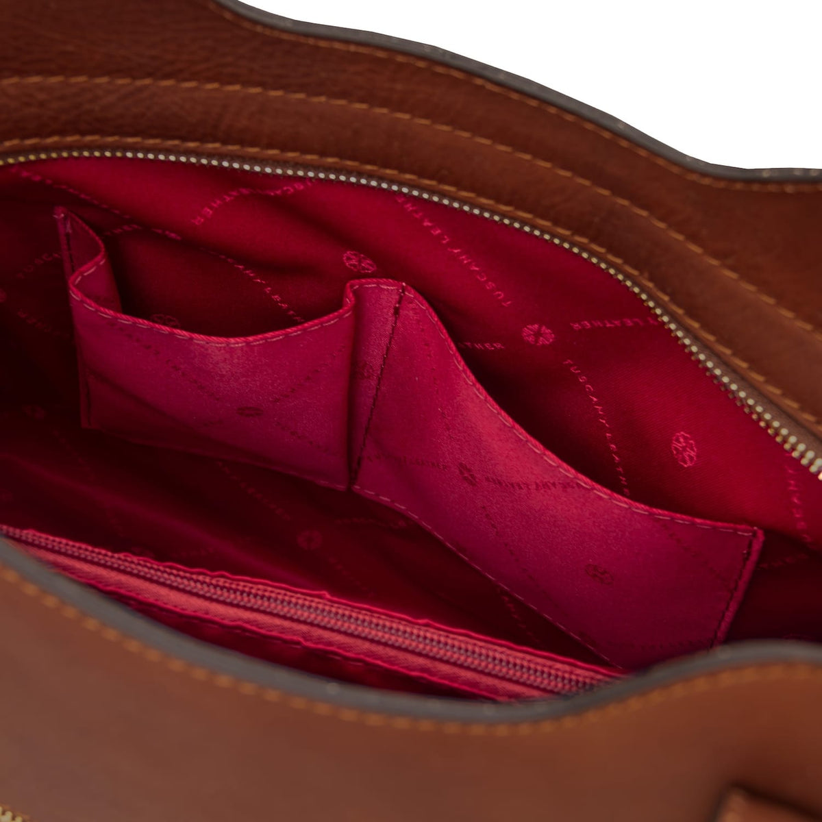 Olimpia - Matte leather tote
