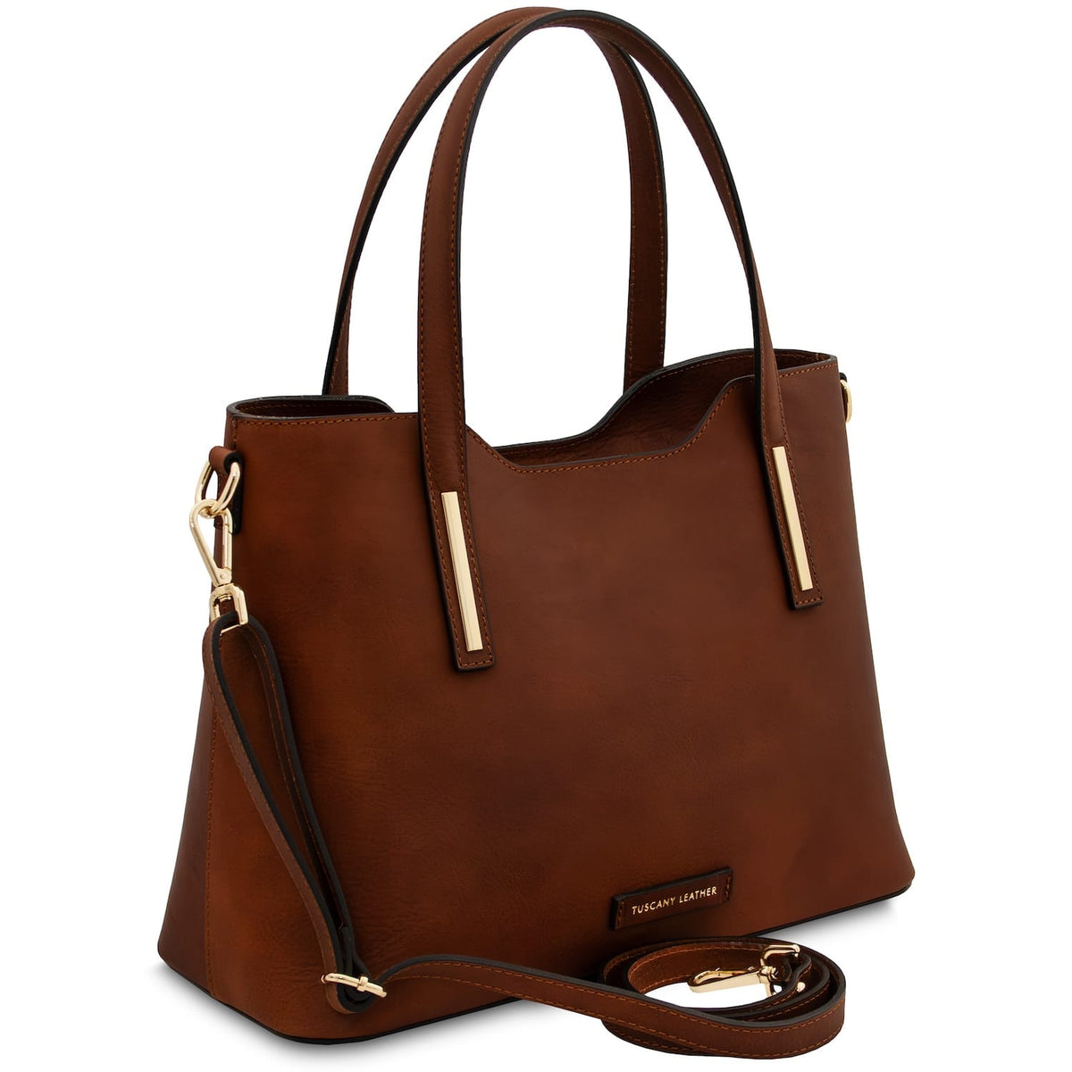 Olimpia - Matte leather tote