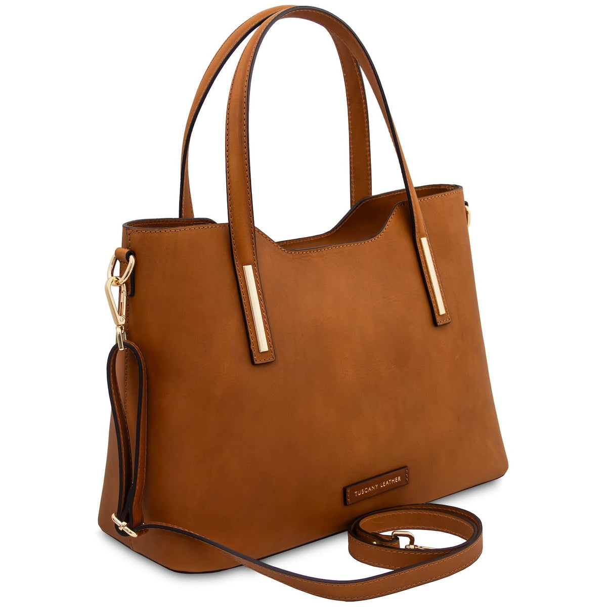 Olimpia - Matte leather tote