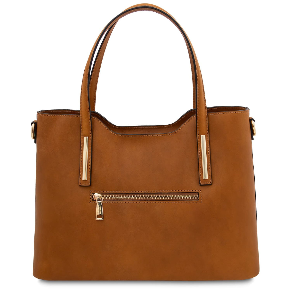 Olimpia - Matte leather tote