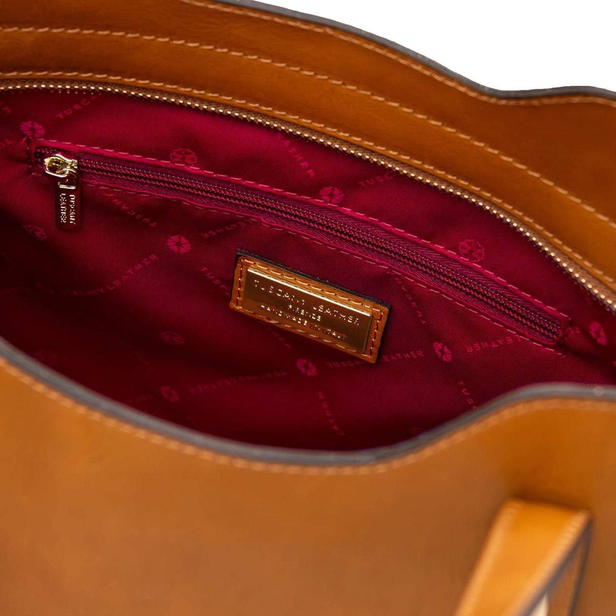 Olimpia - Matte leather tote