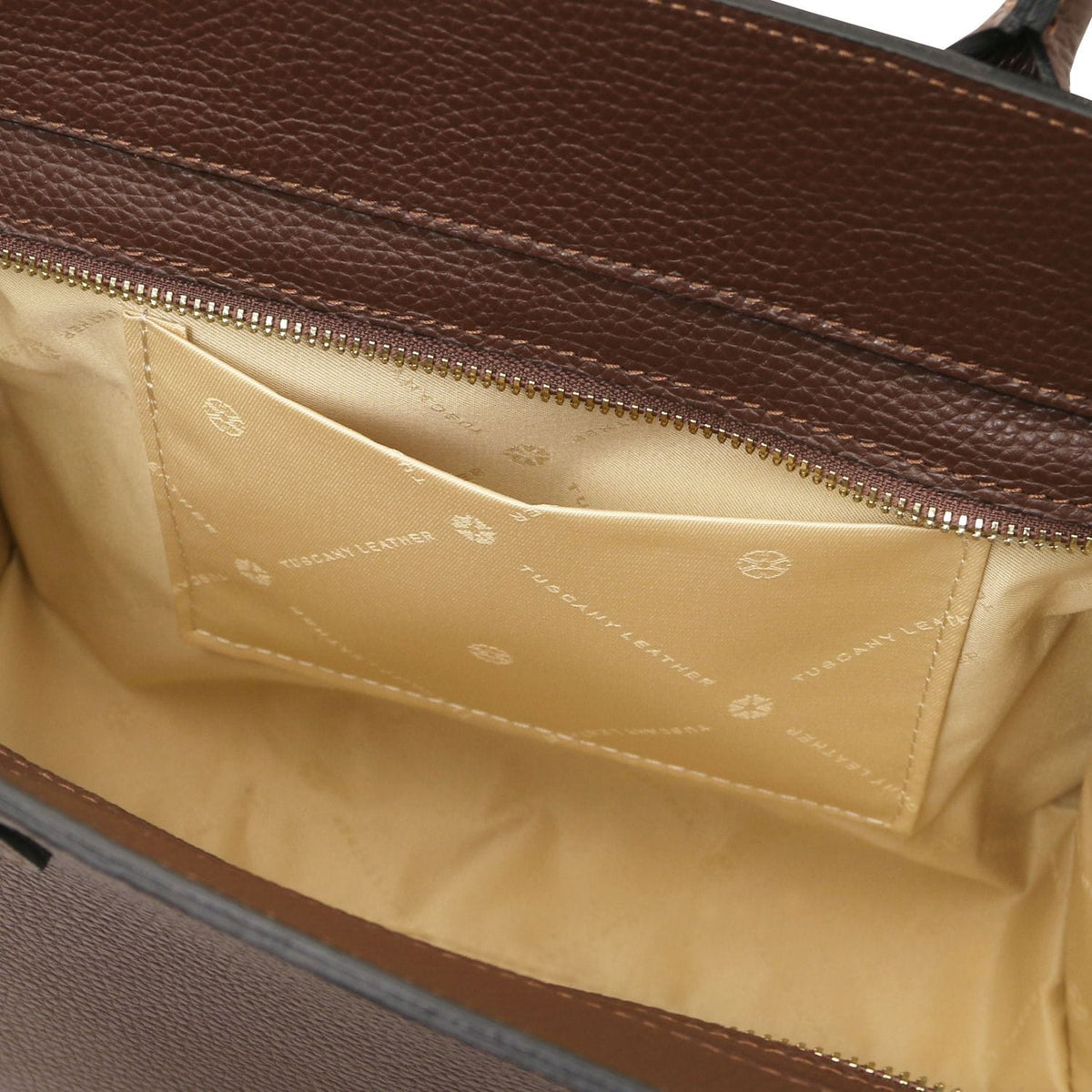 Leather handbags Origami - Leather tote | TL142507 San Rocco Italia
