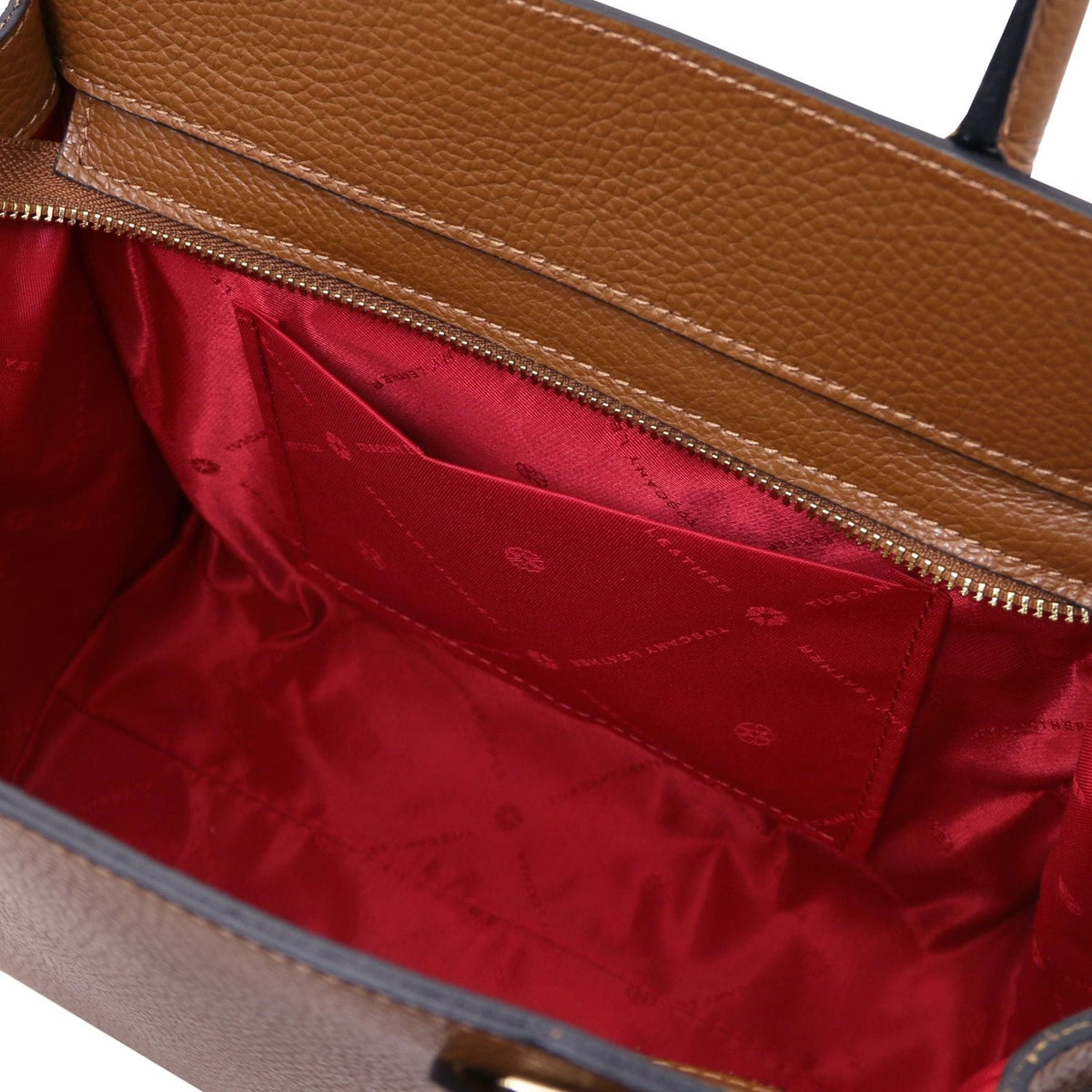 Leather handbags Origami - Leather tote | TL142507 San Rocco Italia
