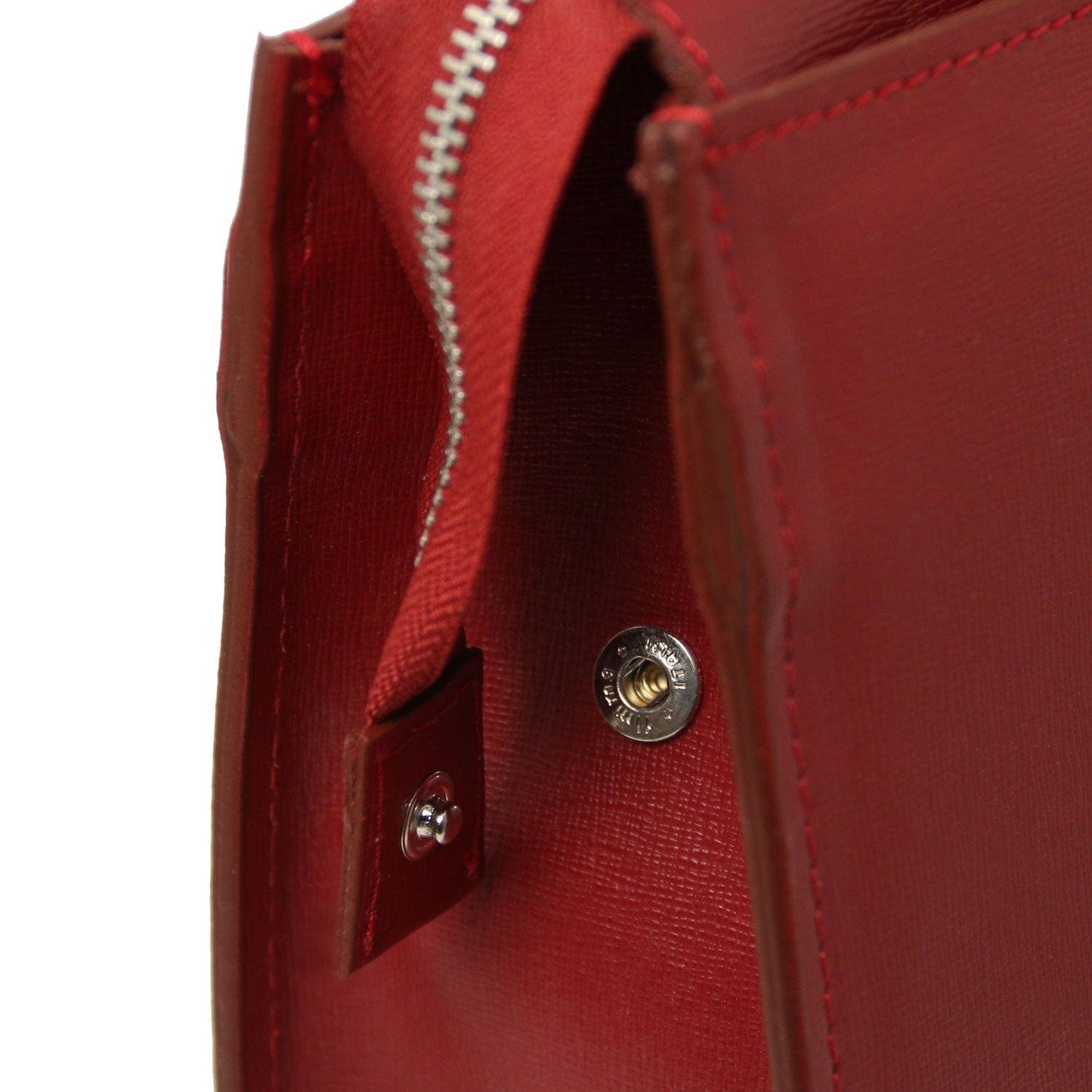 Palermo - Saffiano Italian leather briefcase 3-compartment for women | TL141369 - Premium Leather briefcases - Shop now at San Rocco Italia