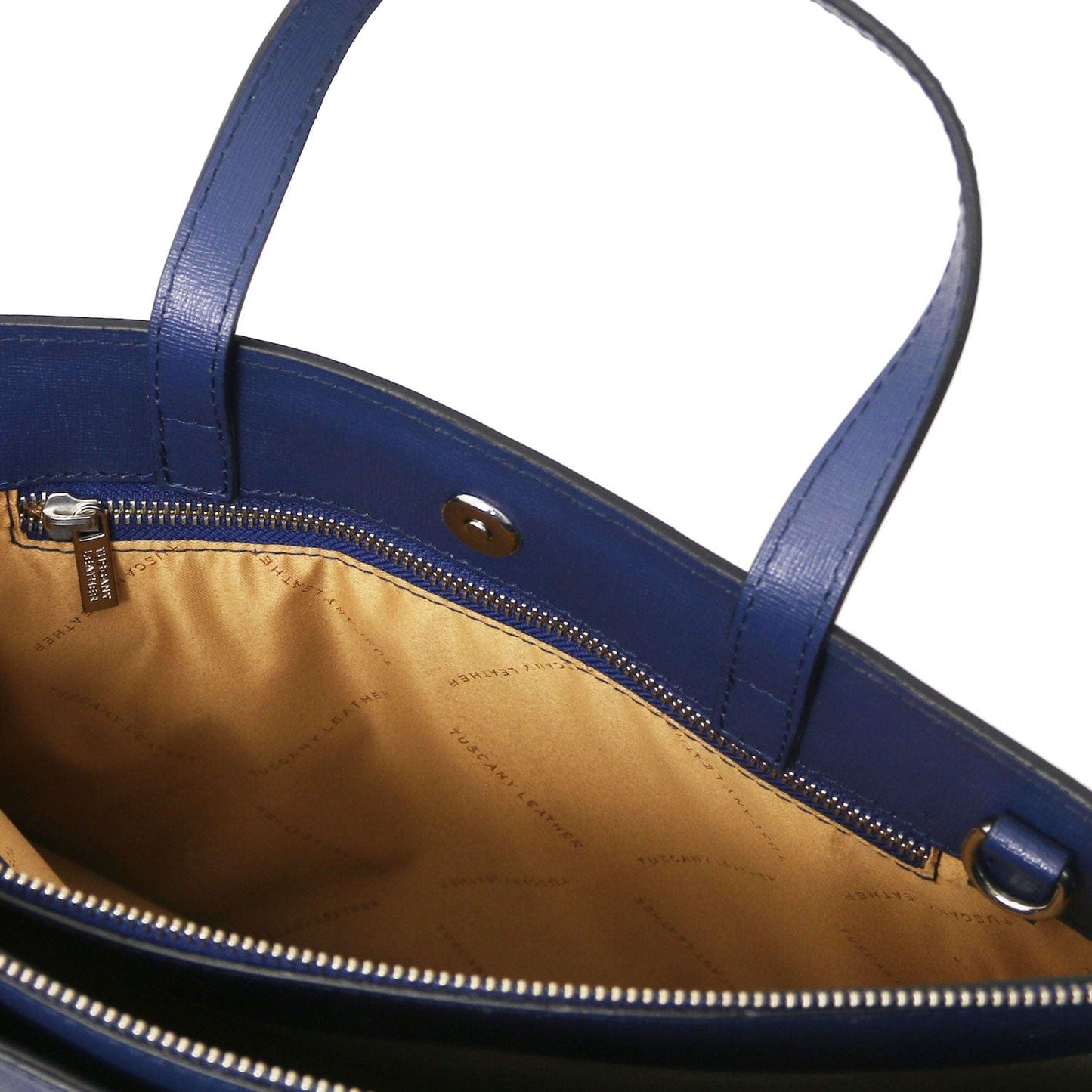 Palermo - Saffiano Italian leather briefcase 3-compartment for women | TL141369 - Premium Leather briefcases - Shop now at San Rocco Italia