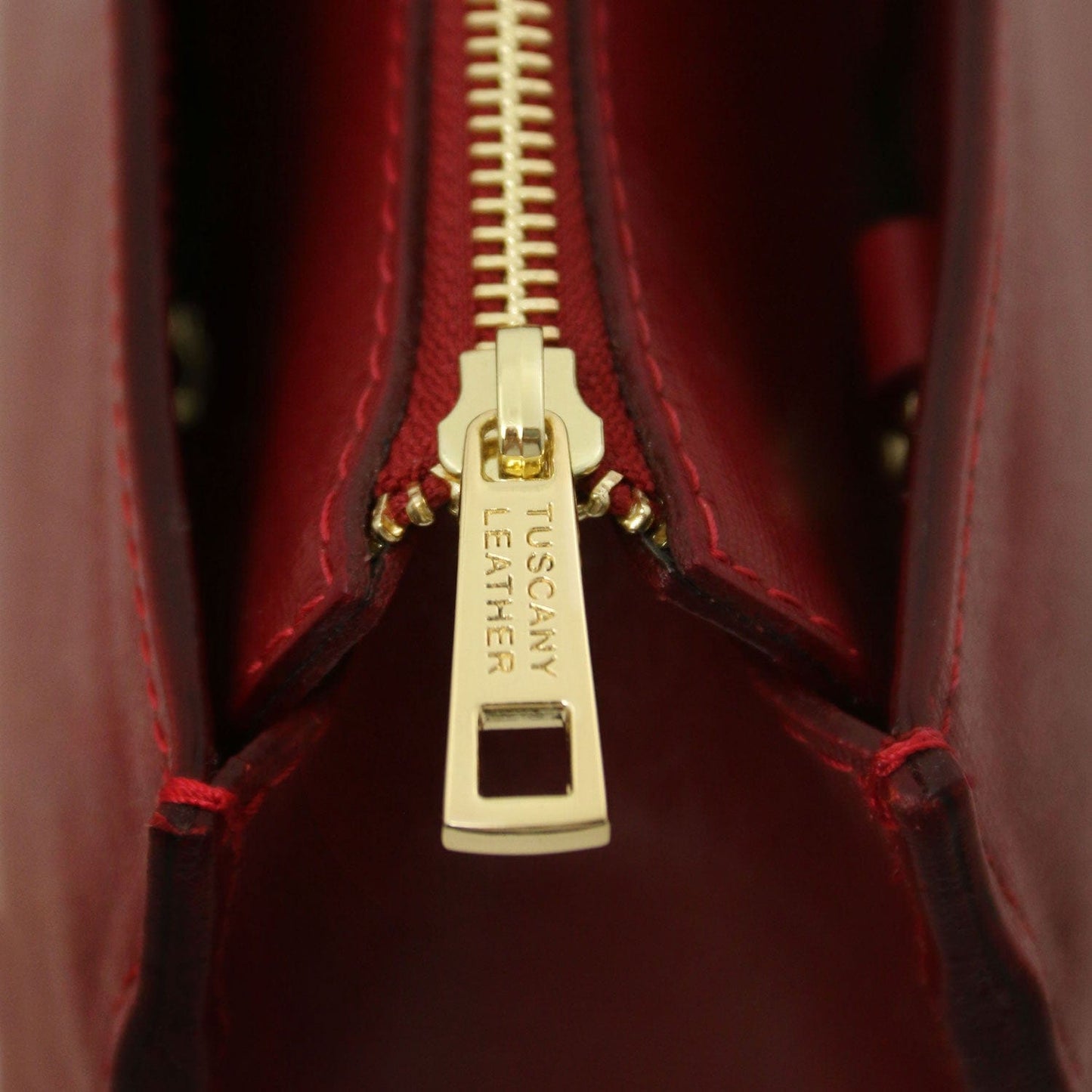 Palermo - Saffiano Italian leather briefcase 3-compartment for women | TL141369 - Premium Leather briefcases - Shop now at San Rocco Italia