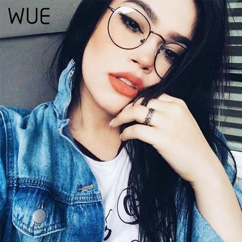 Blue Light Blocking Glasses - Round Metal Frames - Premium Accessories - Just €12.95! Shop now at San Rocco Italia