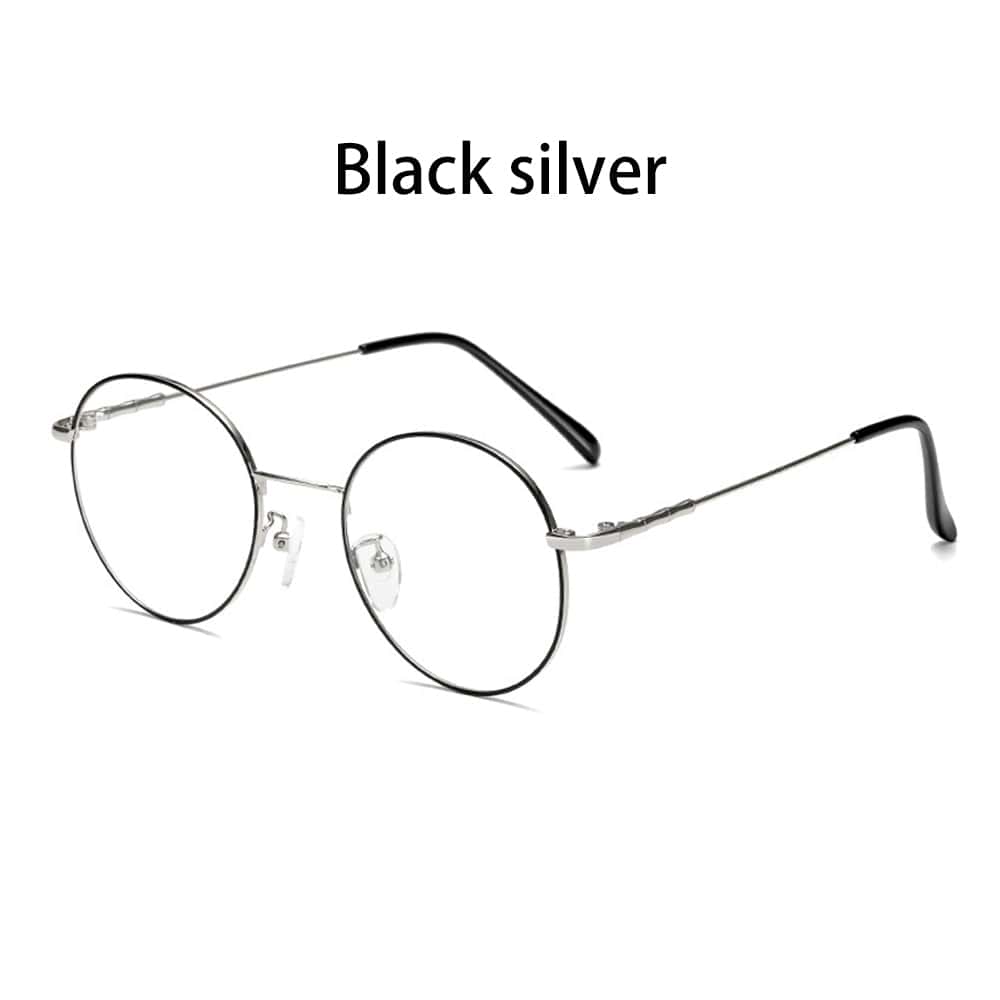 Blue Light Blocking Glasses - Round Metal Frames - Premium Accessories - Just €12.95! Shop now at San Rocco Italia