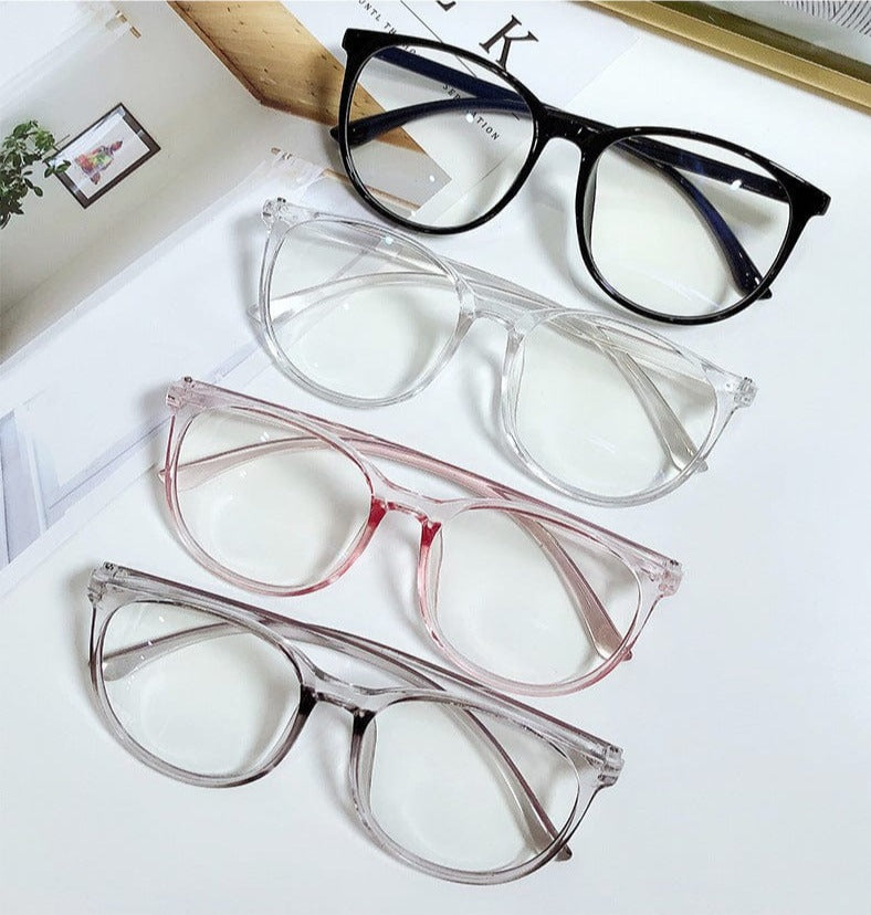 Oversized, Round Blue Light Blocking Glasses - Premium Accessories - Just €17.95! Shop now at San Rocco Italia
