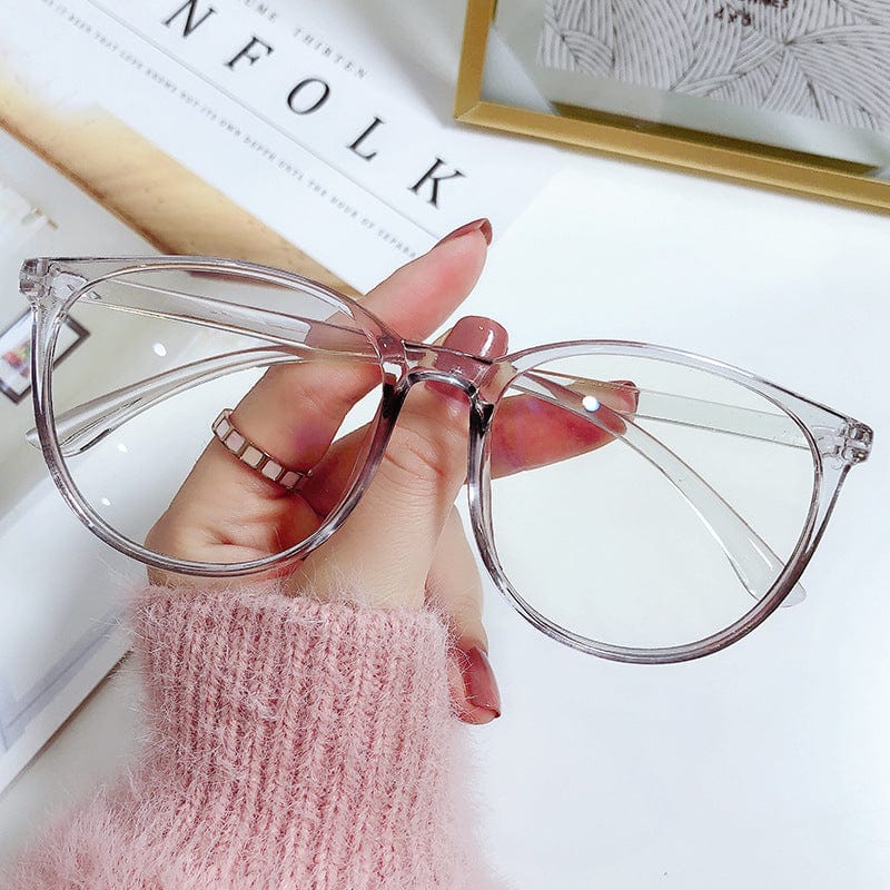 Oversized, Round Blue Light Blocking Glasses - Premium Accessories - Just €17.95! Shop now at San Rocco Italia