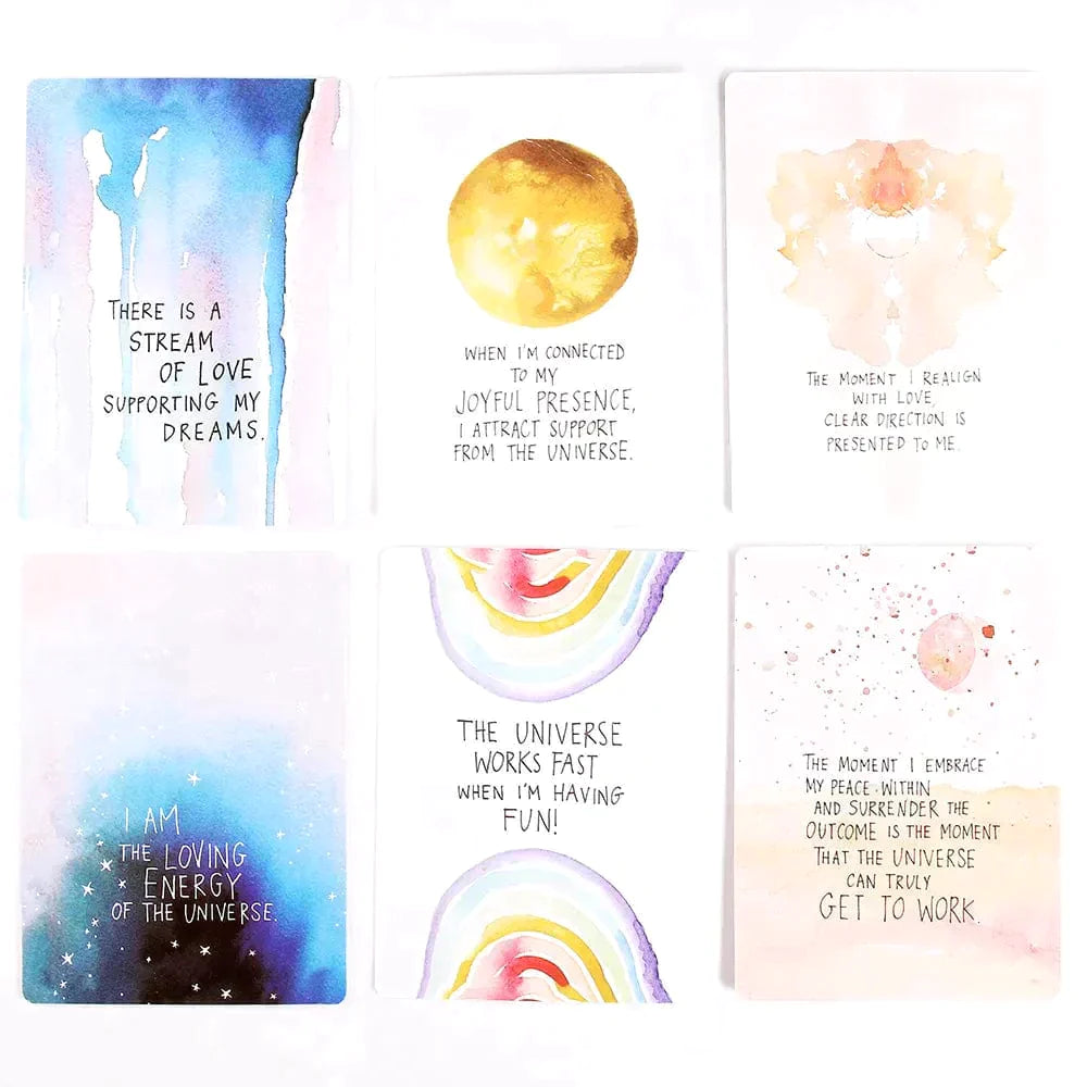 The Universe Affirmation Cards With PDF Guidebook - Premium Affirmation Cards - Just €18.95! Shop now at San Rocco Italia