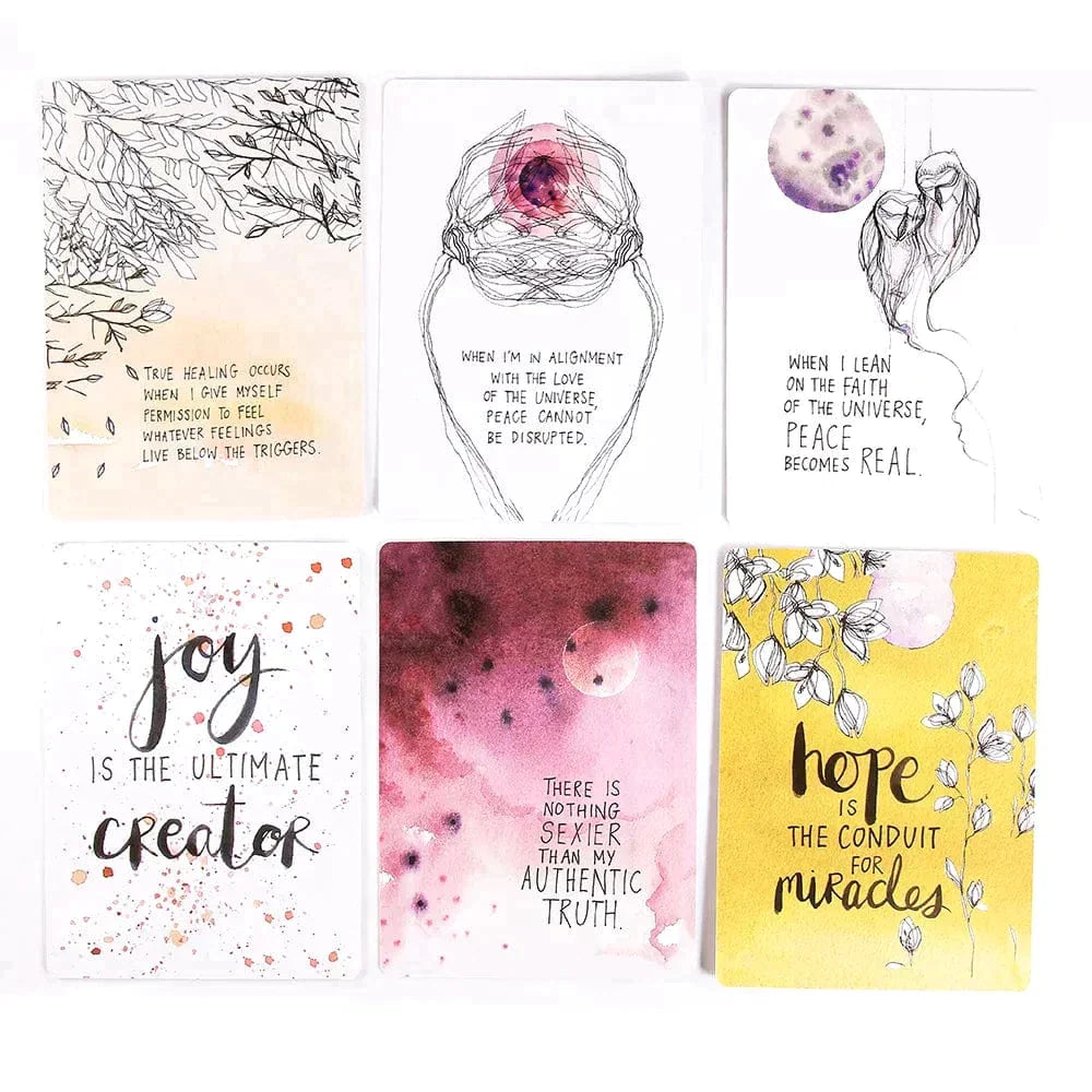 The Universe Affirmation Cards With PDF Guidebook - Premium Affirmation Cards - Just €18.95! Shop now at San Rocco Italia