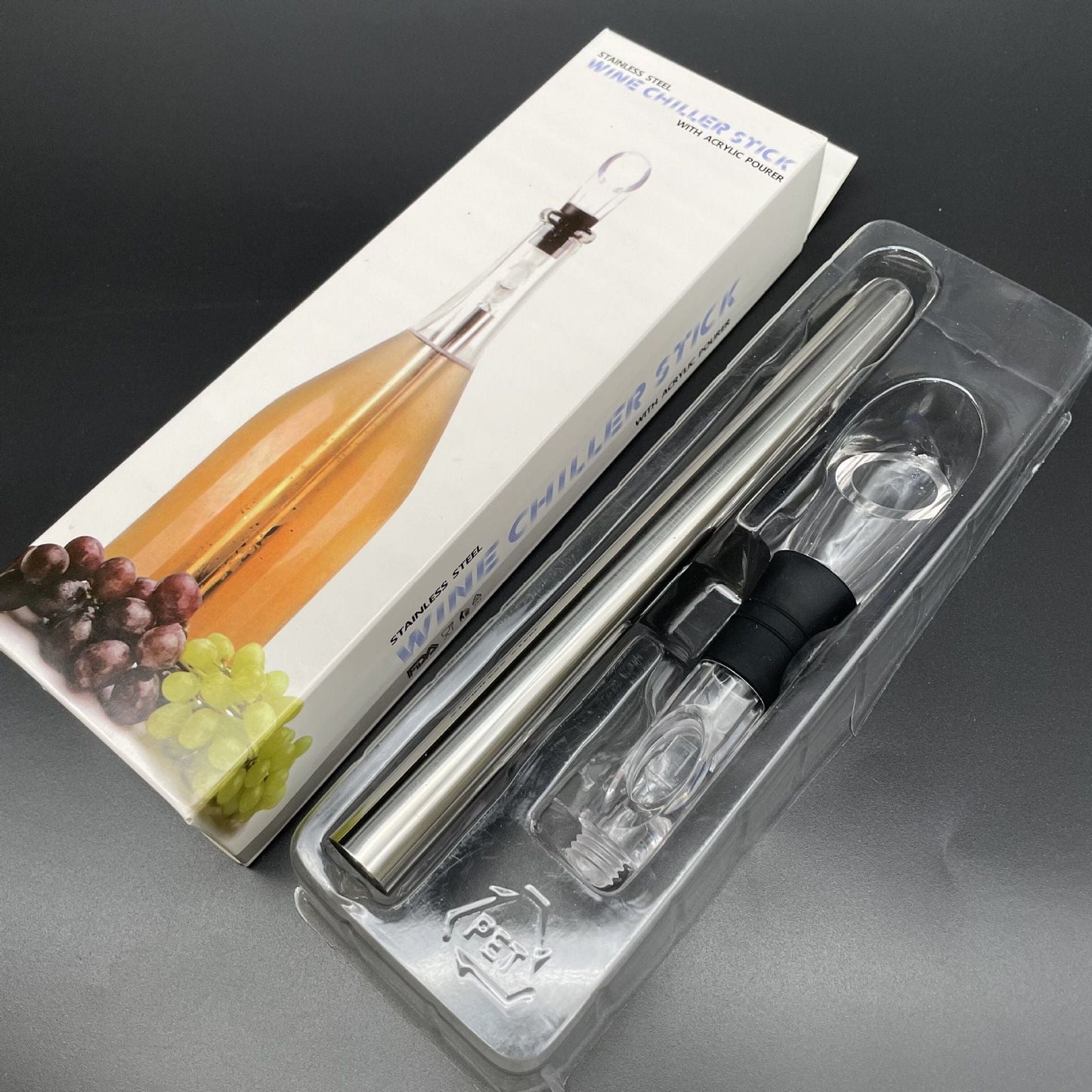 Wine Chiller Pour Spout and Aerator - Premium Barware - Just €12.95! Shop now at San Rocco Italia