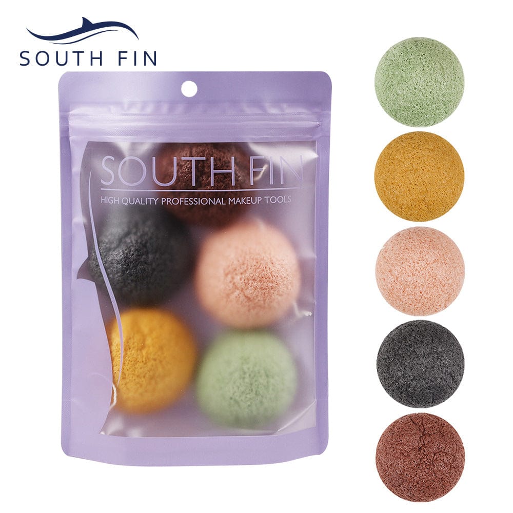 Pack of 5 Natural Konjac Face Puffs - Premium Beauty Product - Just €22.95! Shop now at San Rocco Italia