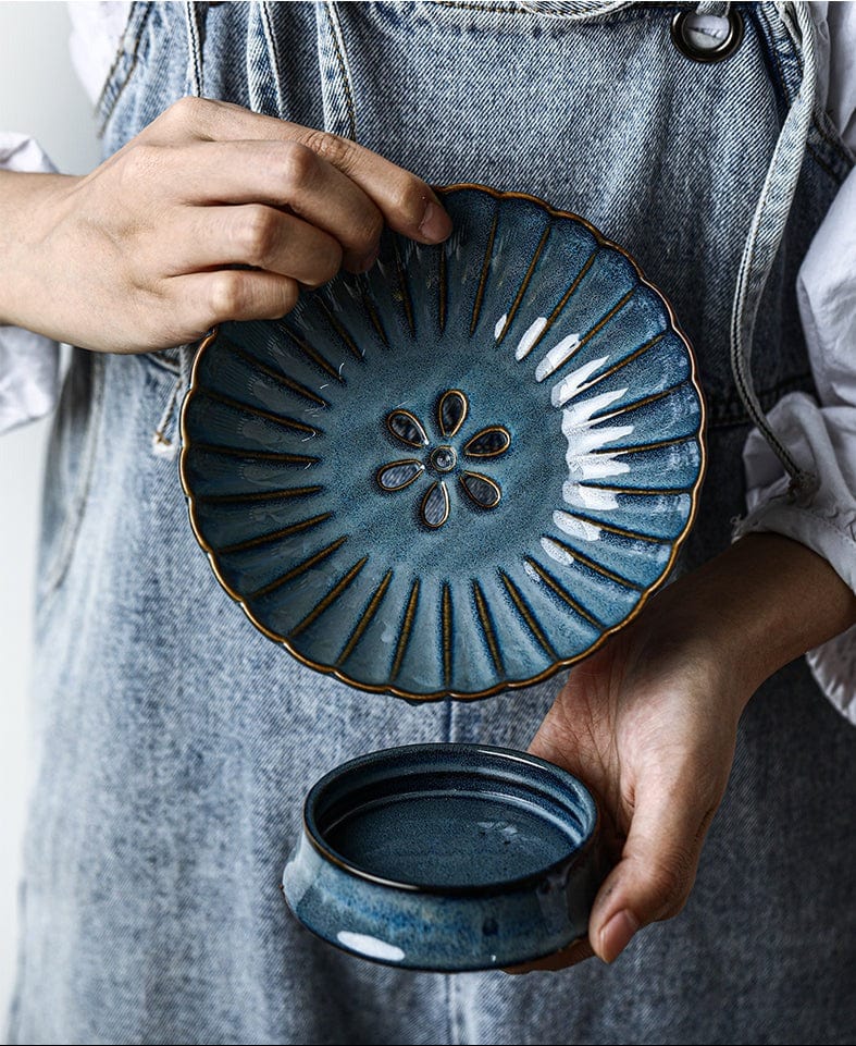 Chrysanthemum Fruit Bowl with Drain Holes - Premium Bowl - Just €55.95! Shop now at San Rocco Italia