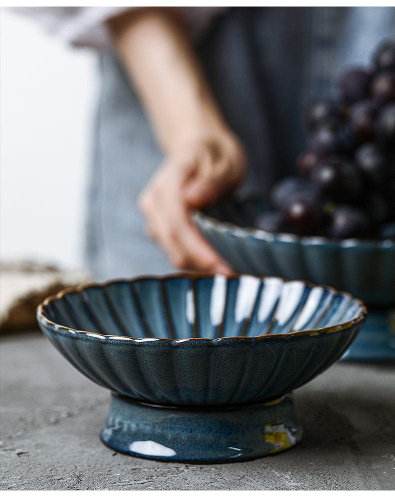 Chrysanthemum Fruit Bowl with Drain Holes - Premium Bowl - Just €55.95! Shop now at San Rocco Italia