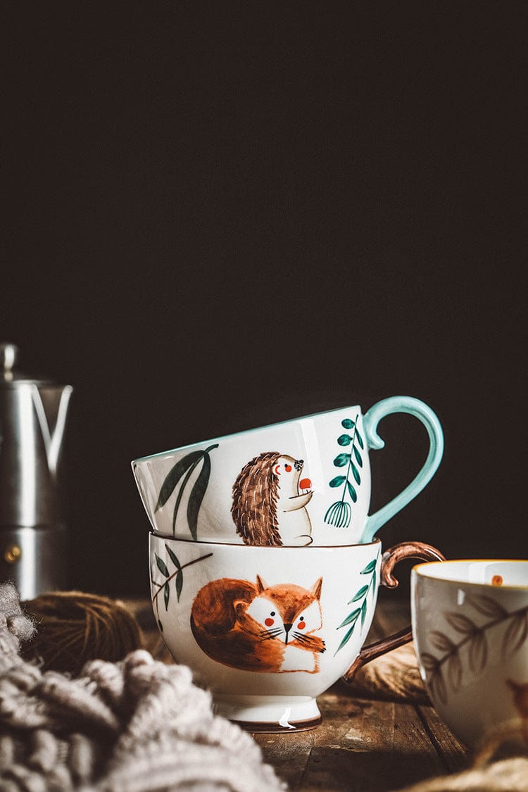 Hand-Painted Animal Bowls and Cups - Bowl - San Rocco Italia