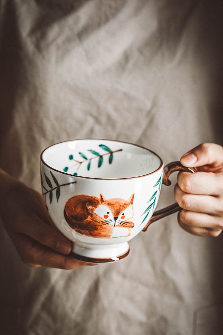 Hand-Painted Animal Bowls and Cups - Bowl - San Rocco Italia