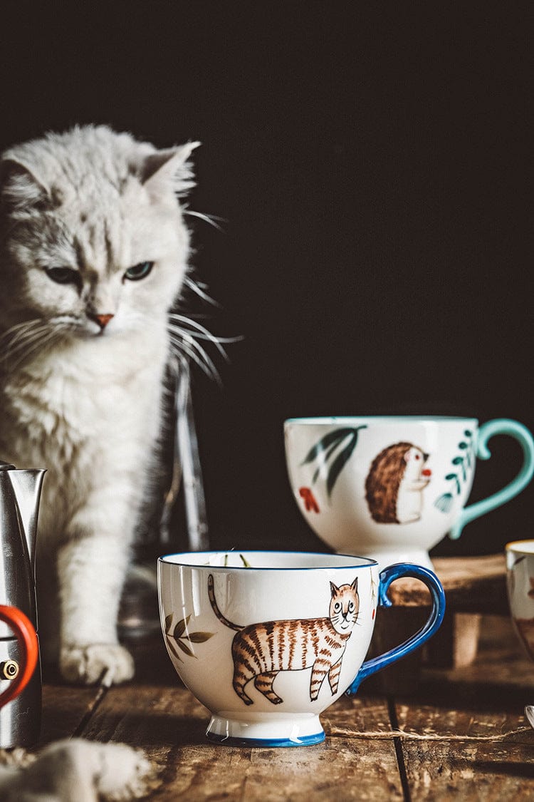 Hand-Painted Animal Bowls and Cups - Bowl - San Rocco Italia