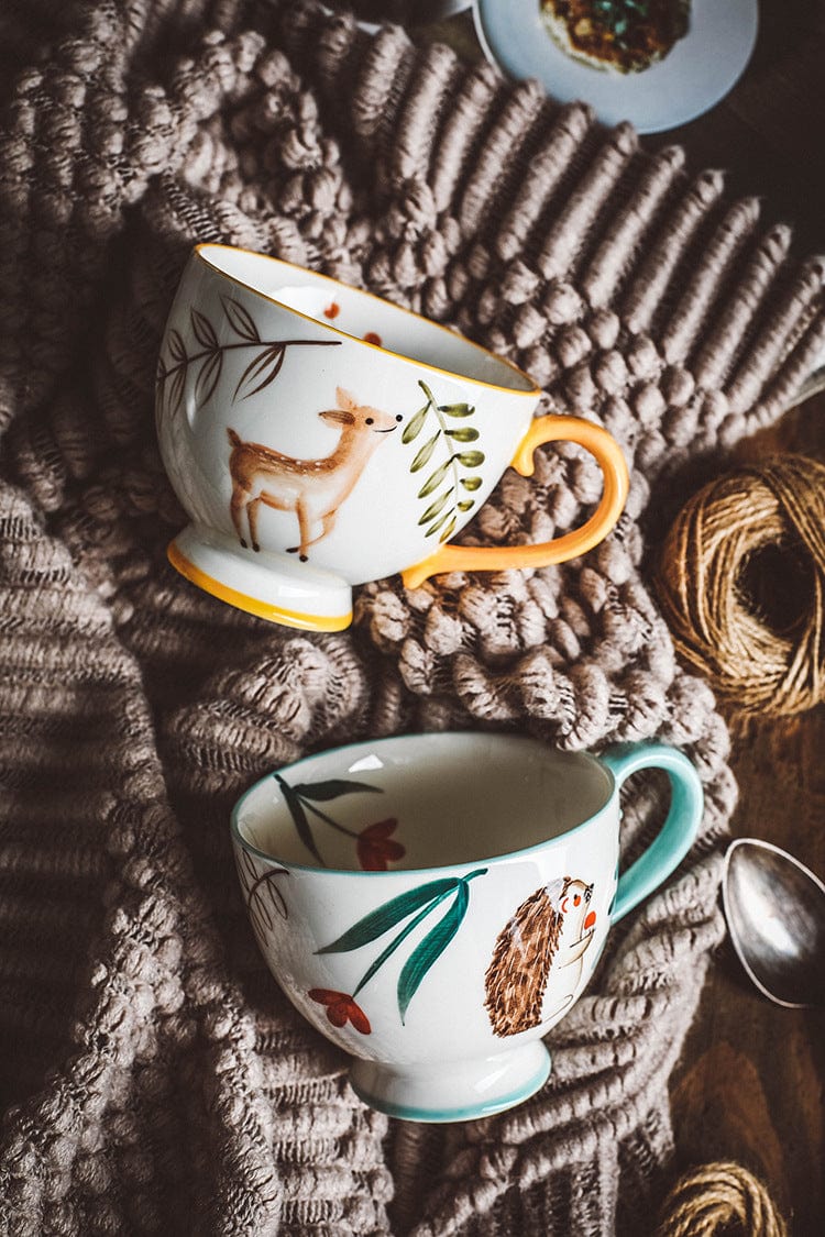 Hand-Painted Animal Bowls and Cups - Bowl - San Rocco Italia