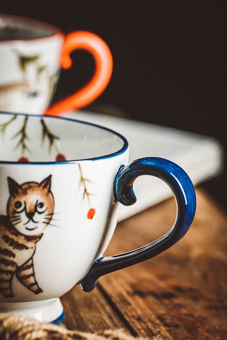Hand-Painted Animal Bowls and Cups - Bowl - San Rocco Italia