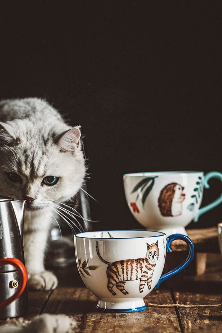 Hand-Painted Animal Bowls and Cups - Bowl - San Rocco Italia