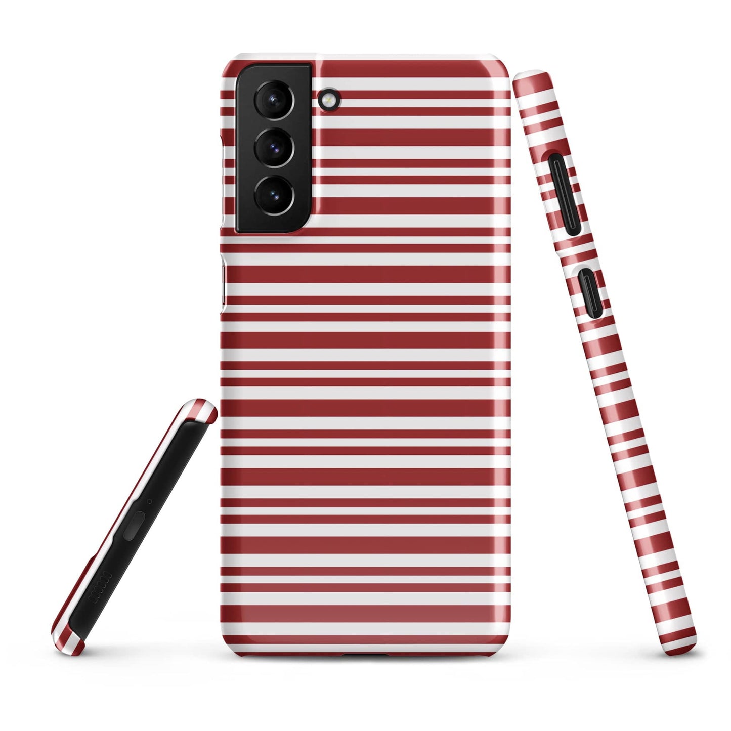 Glossy / Samsung Galaxy S21 Plus Candy Cane Snap Case for Samsung® San Rocco Italia