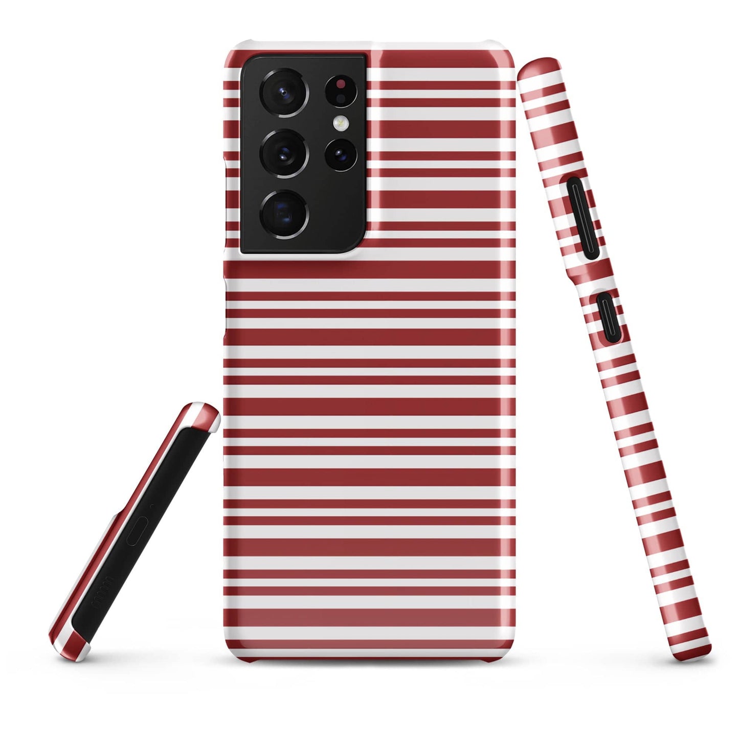 Glossy / Samsung Galaxy S21 Ultra Candy Cane Snap Case for Samsung® San Rocco Italia