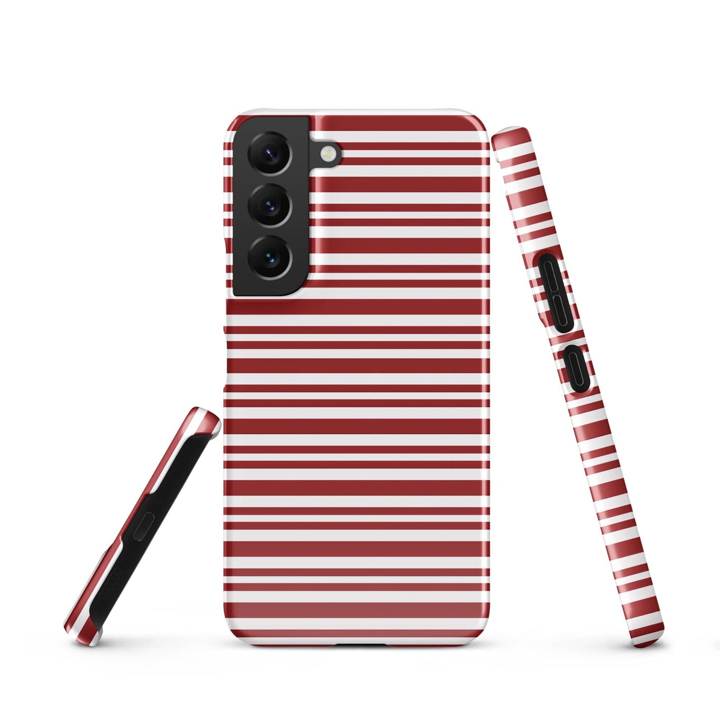 Glossy / Samsung Galaxy S22 Candy Cane Snap Case for Samsung® San Rocco Italia