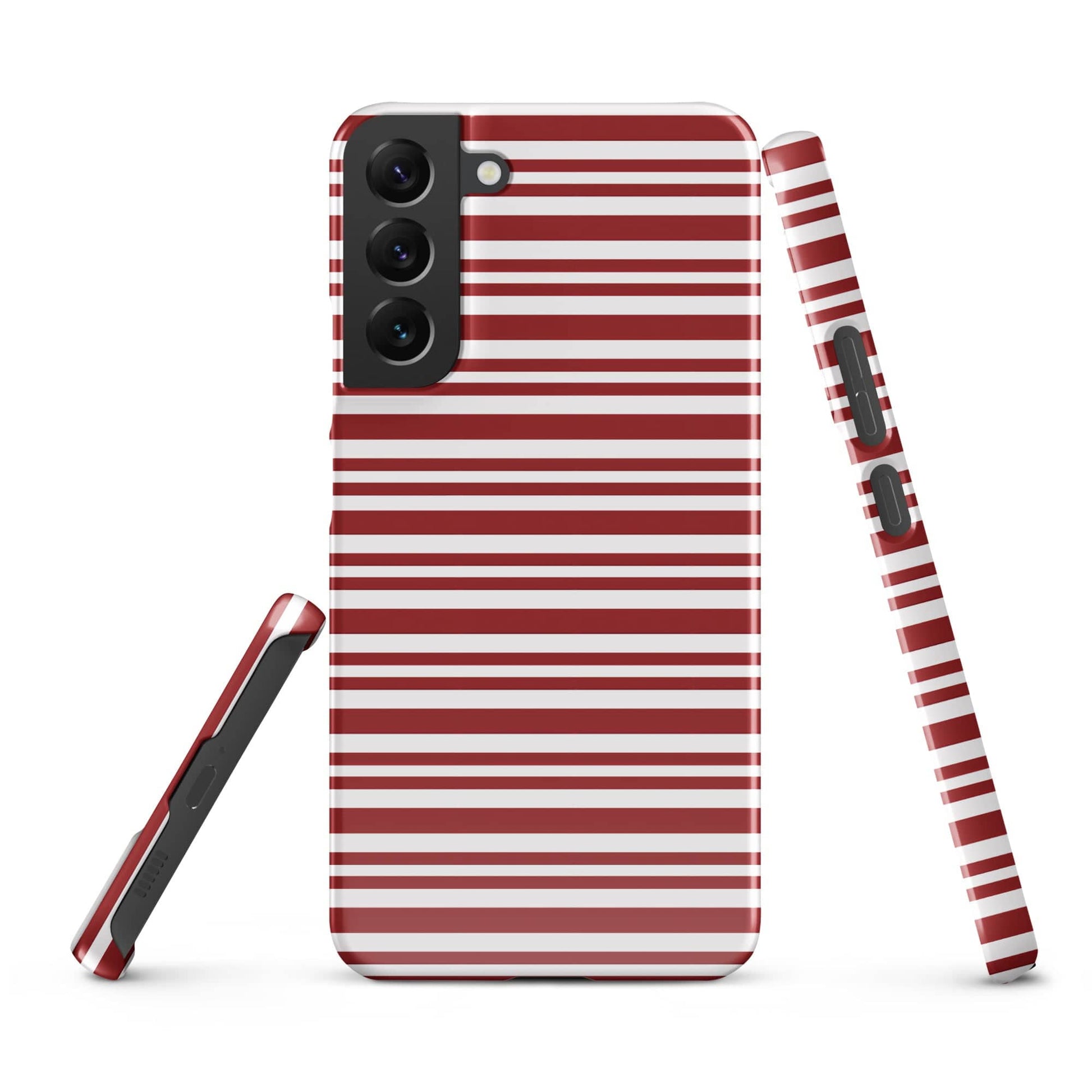 Glossy / Samsung Galaxy S22 Plus Candy Cane Snap Case for Samsung® San Rocco Italia