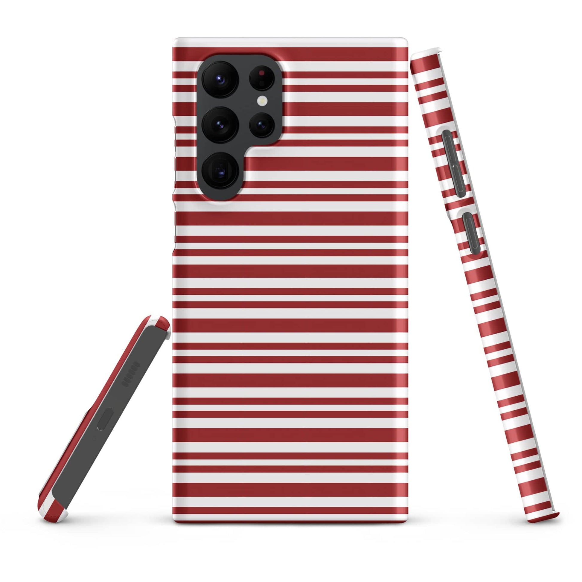 Matte / Samsung Galaxy S22 Ultra Candy Cane Snap Case for Samsung® San Rocco Italia