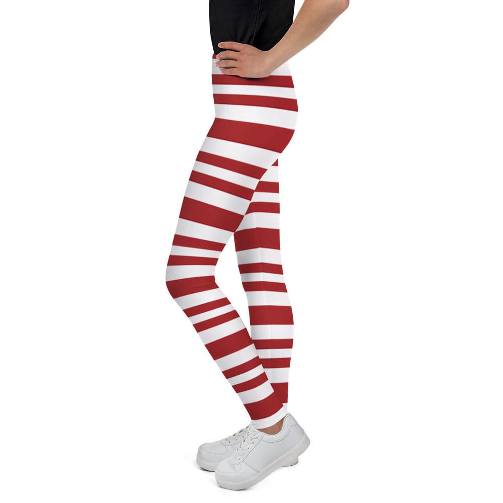 Candy Cane Youth Leggings - Premium Leggings - Just €49.95! Shop now at San Rocco Italia