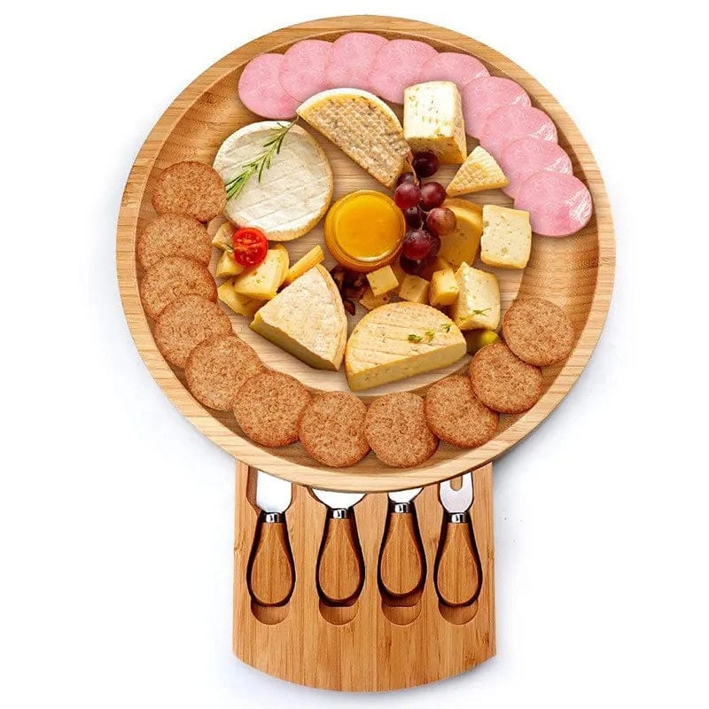 Large Charcuterie Board with Cheese Knife Set - Premium Cheese boards - Just €59.95! Shop now at San Rocco Italia