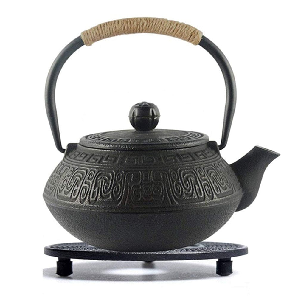 Chrysanthemum Cast Iron Trivet with Legs | 13.8 cm (5.43 inches) - Premium - Just €28.95! Shop now at San Rocco Italia