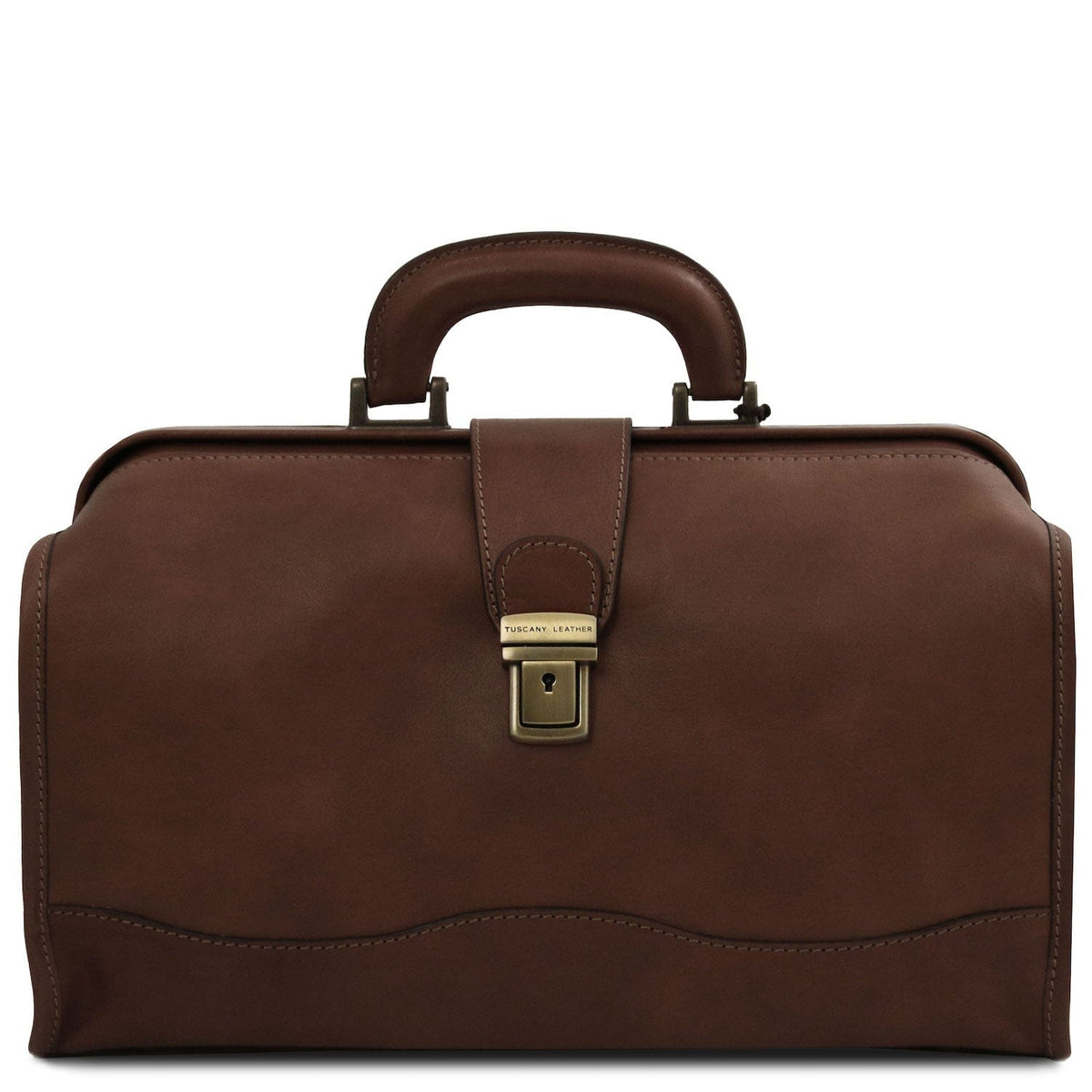Sacs de médecin Marron foncé Raffaello - Sac de médecin en cuir | TL142332 San Rocco Italia