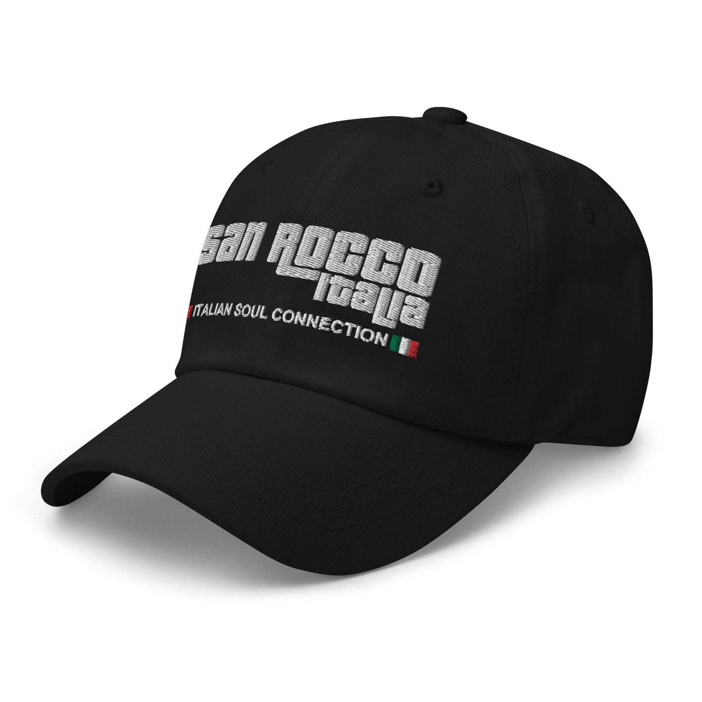 Embroidered San Rocco Italia Italian Soul Connection Hat - Premium - Just €54.95! Shop now at San Rocco Italia