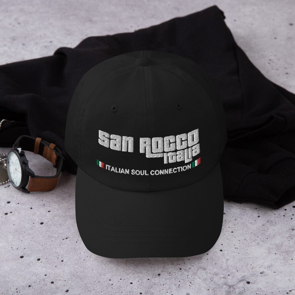 Embroidered San Rocco Italia Italian Soul Connection Hat - Premium - Just €54.95! Shop now at San Rocco Italia