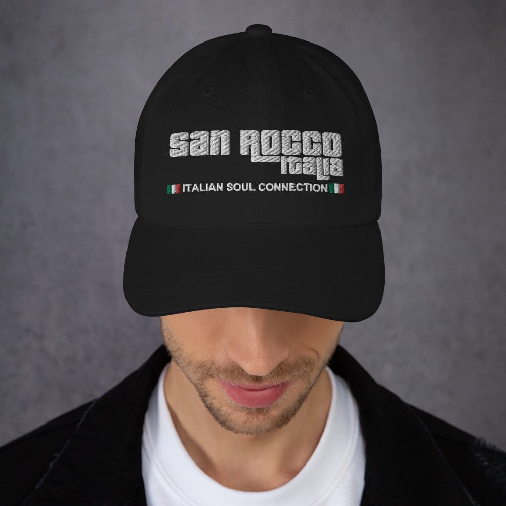 Embroidered San Rocco Italia Italian Soul Connection Hat - Premium - Just €54.95! Shop now at San Rocco Italia