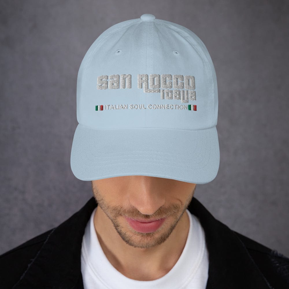 Embroidered San Rocco Italia Italian Soul Connection Hat - Premium - Just €54.95! Shop now at San Rocco Italia