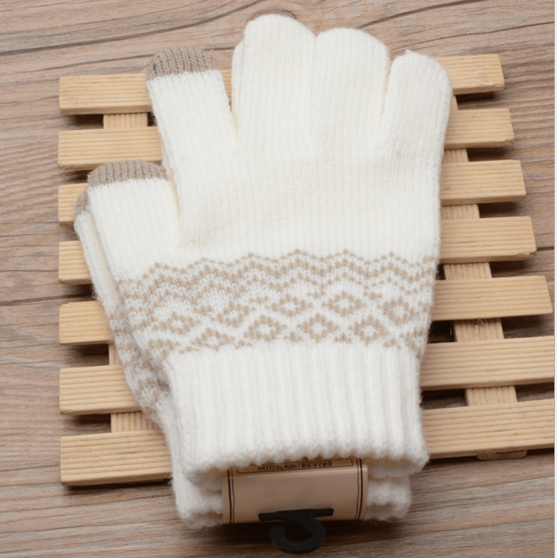 Women's Touchscreen Winter Gloves - Gloves - San Rocco Italia