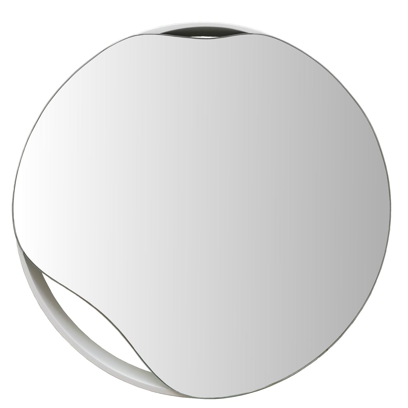 Puddle Assymetric Oak Wood Wall Mirror - Premium Home Decor - Just €195! Shop now at San Rocco Italia