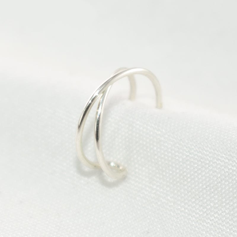 Criss Cross Lip Ring | Handmade 14K Gold Filled or 925 Sterling Silver - Premium Jewelry & Accessories - Earrings - Just €24.95! Shop now at San Rocco Italia