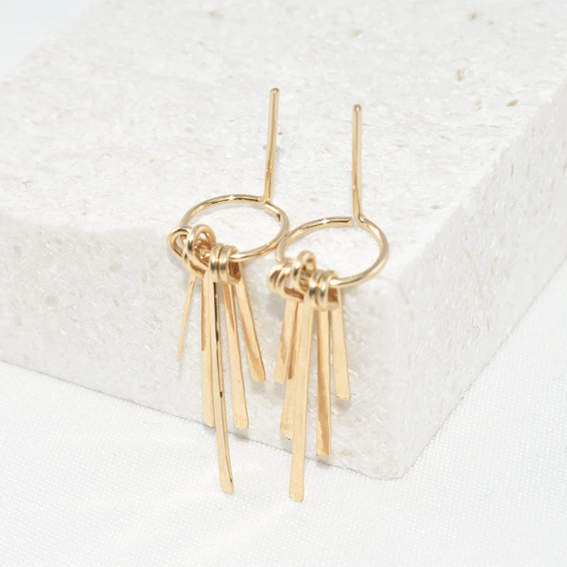 Tassel Earrings - 14K Gold Filled or 925 Sterling Silver - Premium Jewelry & Accessories - Earrings - Just €42.95! Shop now at San Rocco Italia