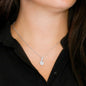 Allure Necklace | 14k White Gold or 18k Yellow Gold Finish - Premium Jewelry - Just €64.95! Shop now at San Rocco Italia