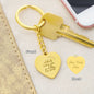 Celebrate Every Win Engraved Heart Keychain - Premium Jewelry - Just €45.95! Shop now at San Rocco Italia